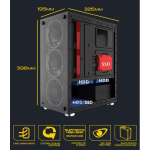 Custom PC Ryzen 3 4300g 16GB SSD 256GB - Image 3