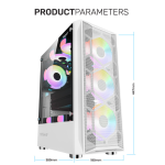 Gaming PC Ryzen 5 5600 16GB SSD 1TB RX 7600 XT - Image 3